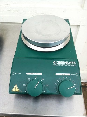 CHEMGLASS ANALOG HOTPLATE STIRRER