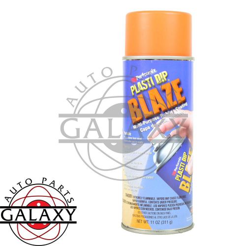 Performix 11218 Plasti Dip  Blaze Orange Rubber Spray 11oz Aerosol