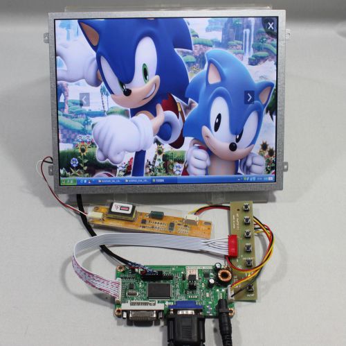 Dvi+vga lcd controller board rt2261+10.4inch claa104xa01cw 1024*768 lcd panel for sale