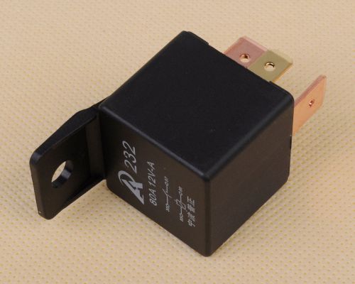 Perfect DC 12V High Current Relays 80A 4PIN Automotive Car Relay 12V