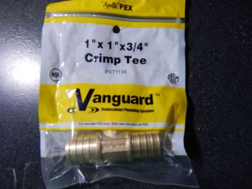 1&#034;X1&#034;X3/4&#034; Crimp Tee &#034;Vanguard&#034;