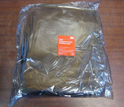 New 3m 2100 10&#034; x 30&#034; transparent static shielding anti-static bag 100 pack for sale