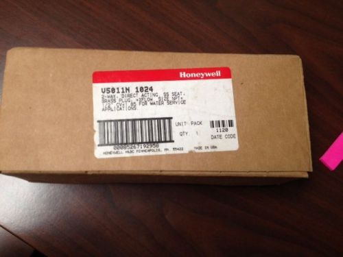 Honeywell v5011n1024 two-way globe valve,1/2 in npt,1.85 cv for sale