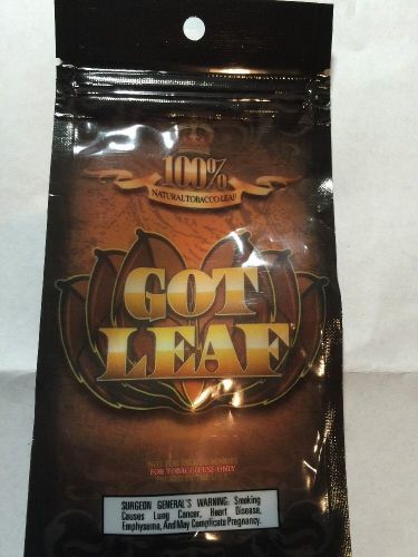 100 Got Leaf 5g EMPTY** mylar ziplock bags (good for crafts incense jewelry)