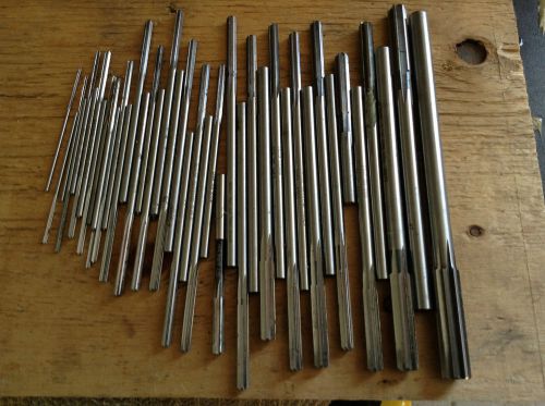 42 PCS REAMER LOT MILL/LATHE