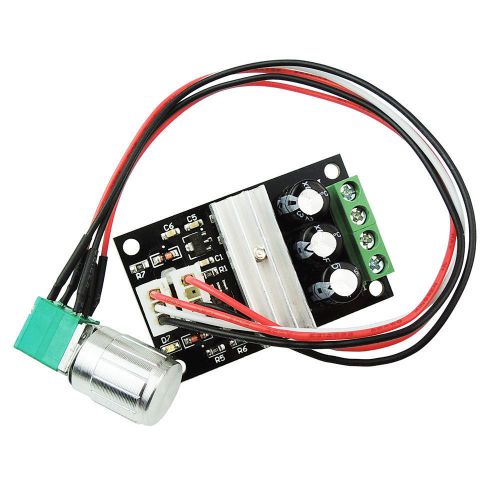 Dc motor speed controller pwm adjustable speed generator switch 6v 12v 24v 3a for sale