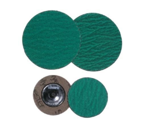 Shark industries ltd 12619 3&#034;80 green grit cubitron mini grinding discs/25 pack for sale