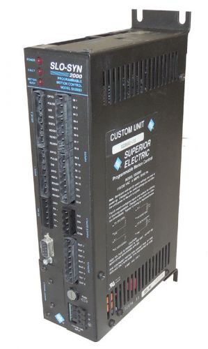 Superior ss20001 slo-syn 2000 motion control programmable motor drive / custom for sale