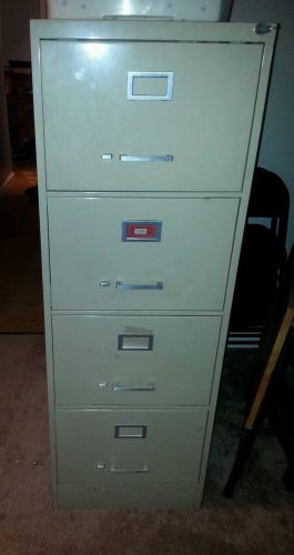 Sentry safe vertical fire file cabinet - 21&#034; x 55.5&#034; 18.3&#034; 4 drawer for sale