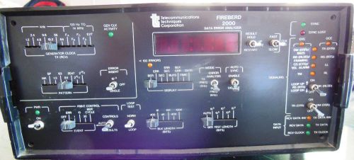 TTC FireBerd 2000 DATA ERROR ANALYZER