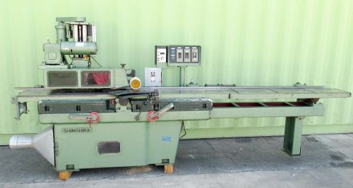 JAPAN! SHIMOHIRA 300 WOODWORKING VERTICAL HORIZONTAL PLANER W/ POWER FEED