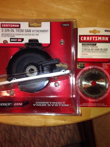 Craftsman  Bolt-On 3-3/8&#039;&#039; Trim Saw Attachment