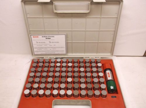 84 pcs m6 .833- .916&#034; class zz steel pin gage set minus (b17) for sale