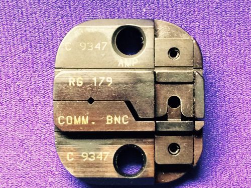 AMP RG 179 Comm. BNC Die Set , C9347 **NEW**