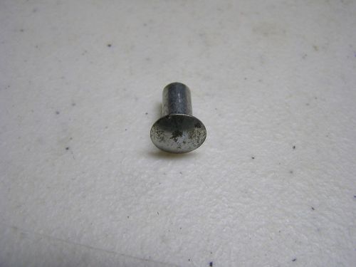 100 Pcs Oval Head Semi-Tubular Rivets 1/4&#034; Diameter X 1/2 Inch Length 0529