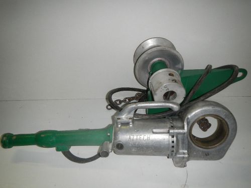 GREENLEE 442 PORTA PULLER TUGGER ATTACHMENT WITH MINI COLLINS POWER HEAD-
							
							show original title