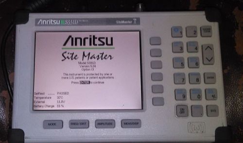 ANRITSU S331D SITEMASTER