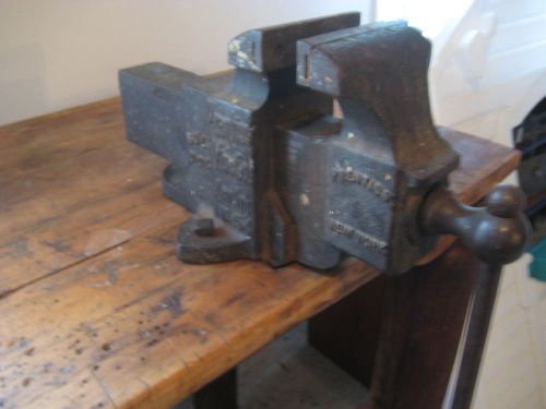 Antique Vintage Prentiss 5&#034; Jaw Machinist No. 54 Vise