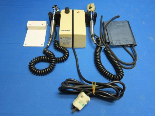 Welch Allyn 74910 Wall Transformer Diagnostic Set 2 Heads Otoscope Opthalmoscope