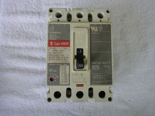 Westinghouse Series C Motor Circuit Protector 3 Pole 150 AMP     HMCP150T4C