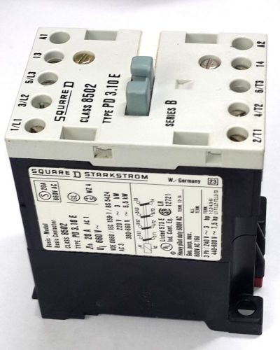 Square D Class 8502 Contactor PD 3.10E