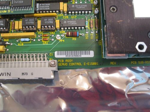 E15001612 VARIAN SERVO CONTROL PCB