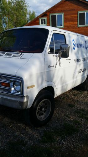 Carpet Cleaning Van