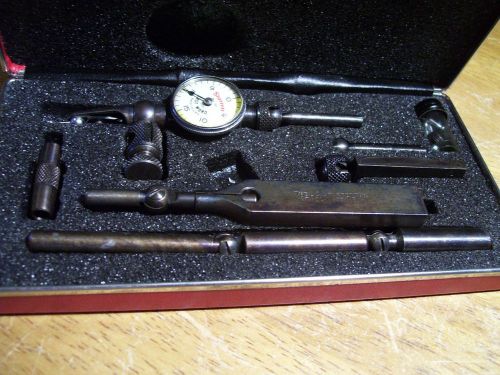 Starrett Last Word No. 711 Test Indicator Kit Needs Adjustment With Case Vintage