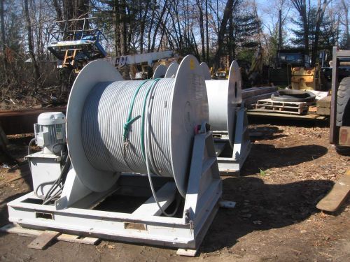 Interocean Systems Spooler Winch, Model 1531, Hydraulic Electric