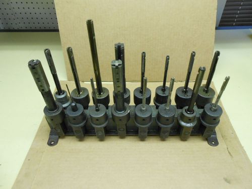 Sunnen Mandrel Rack with 16 Mandrels