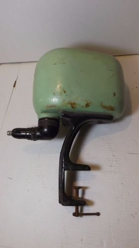 RARE ANTIQUE Cast Iron, Porcelain Clamp on Soda Fountain Syrup Dispenser !! Rare