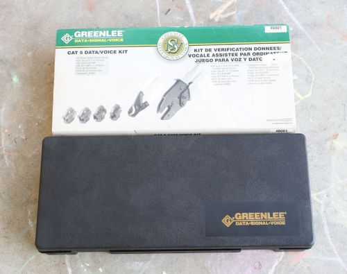 Greenlee Cat 5 Data Voice Kit 46001 - Please Read