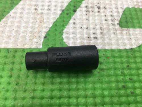 Fluke BB120 Shielded BNC Jack To Banana Plug Adapter