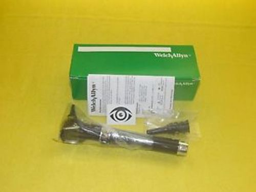 Welch allyn 2.5v junior pocket otoscope with aa battery handle # 22840 for sale