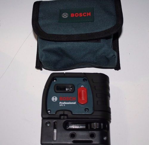 NEW Bosch GPL 5S 5-Point Self-Levelling Alignment Laser 100ft