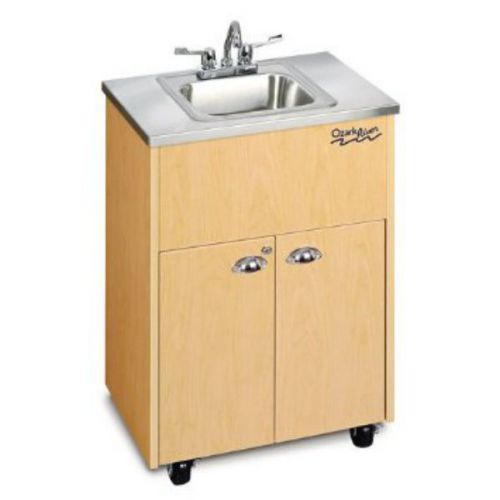 Ozark River Silver Premier 1 Series Maple Portable Sink - ADSTM-SS-SS1N