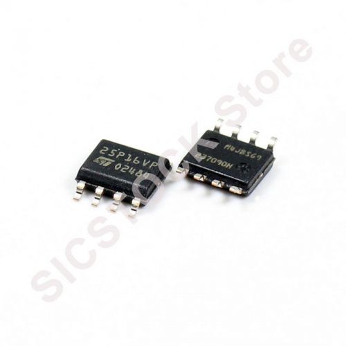 (5PCS) M25P16-VMN6P IC FLASH 16MBIT 75MHZ 8SOIC 25P16 M25P16