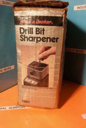 BLACK &amp; DECKER DRILL BIT SHARPENER