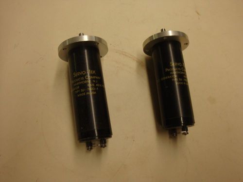 Lot Of 2 Servo-Tech DC Generators 45V/1000 RPM