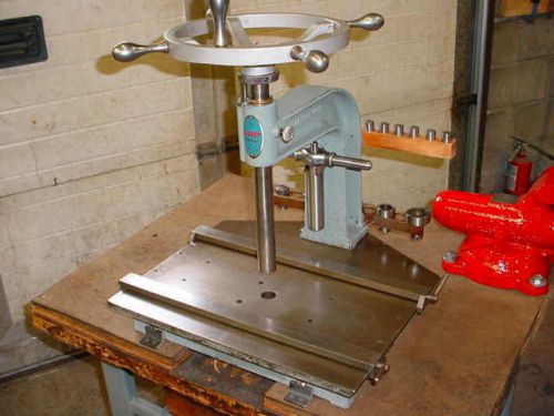 Lassy model 12-f hand tapper w/ collets and 4&#034; wilton toolmakers bullet vise for sale