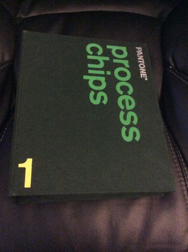 Pantone Process Color Chips Coated Book #1 Guide For Colors Print Printing