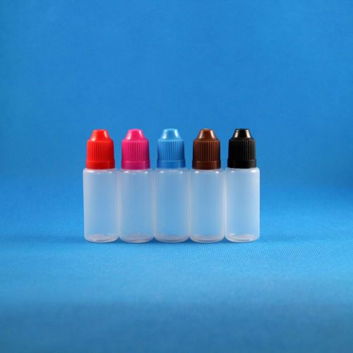 100 x 15 ml ldpe child proof dropper bottle dispense e liquid juice safe drop hq for sale