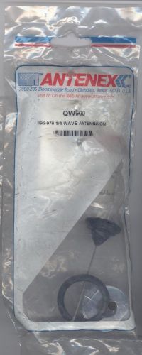 Antenex QW900 1/4 Wave Antenna for NMO Mount 896-970 Mhz NOS