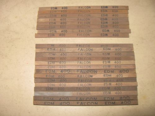 Polishing stones EDM 400 1/4 x 1/4 (9) 5/16 x 5/16 (5) 1/8 x 1/4 (8) Falcon