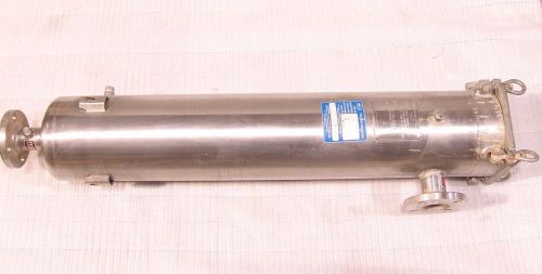 Pressure filter pall stainless (5) 2&#034;  x 30&#034;  cartridge lcl1015 for sale