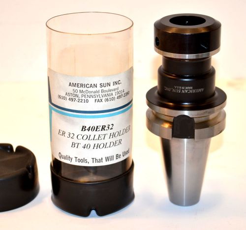 Nos american sun usa made b40er32   bt40  er32 er-32 collet chuck bt-40 wl30.2 for sale