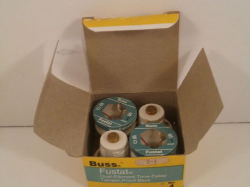 BUSS FUSTAT *BOX OF 4*  S 1 *NEW SURPLUS IN BOX*