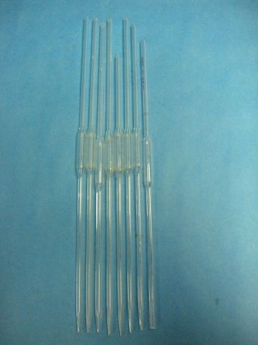 Kimble pyrex lab glass 5ml volumeric pipet lot of 8 for sale