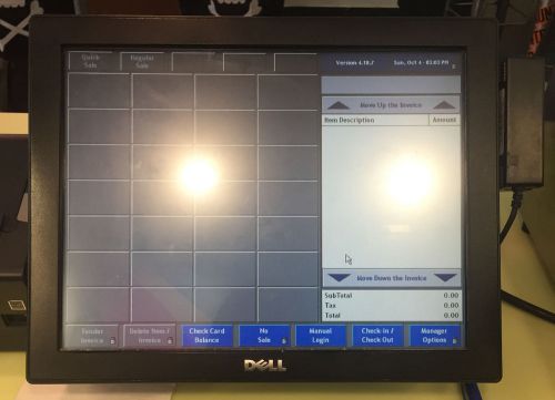 Dell e157fpt touchscreen lcd pos system monitor for sale