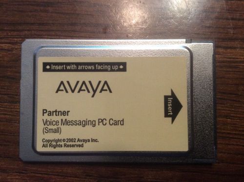 Avaya Partner Small Voice Mail Messaging PC Card